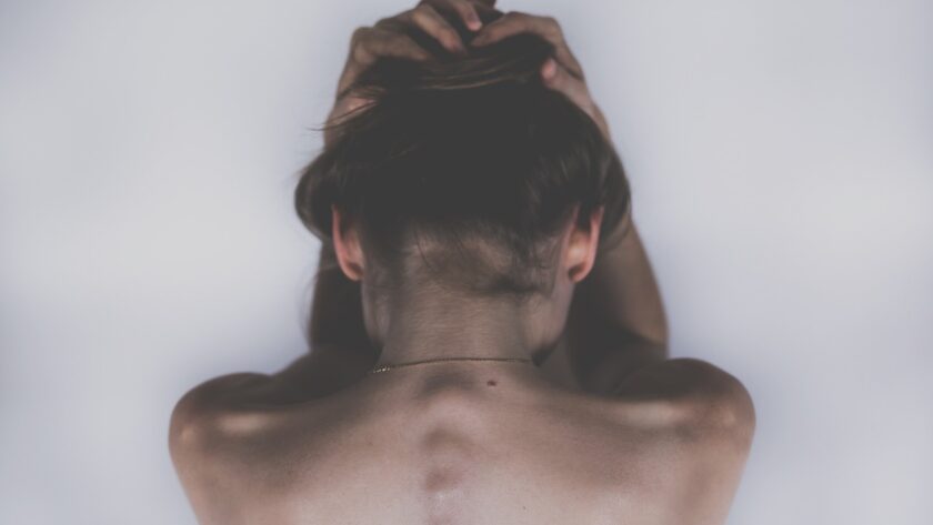 woman, sad, depression
